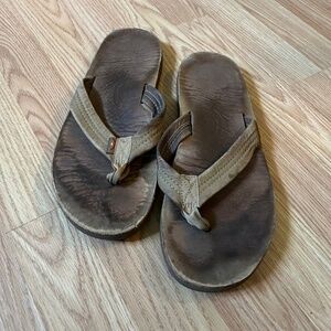 Rainbow Men's Flip Flops - Men's XL